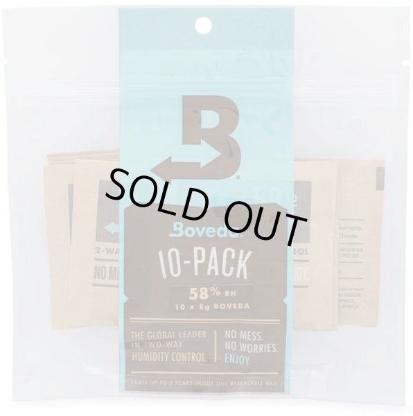 画像1: Boveda 58% 調湿剤 10pack (1)